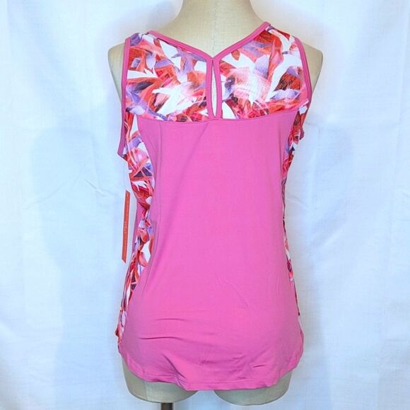 Adrienne Vittadini Sport Pink Athletic Sleeveless Top Size Small - Picture 4 of 8
